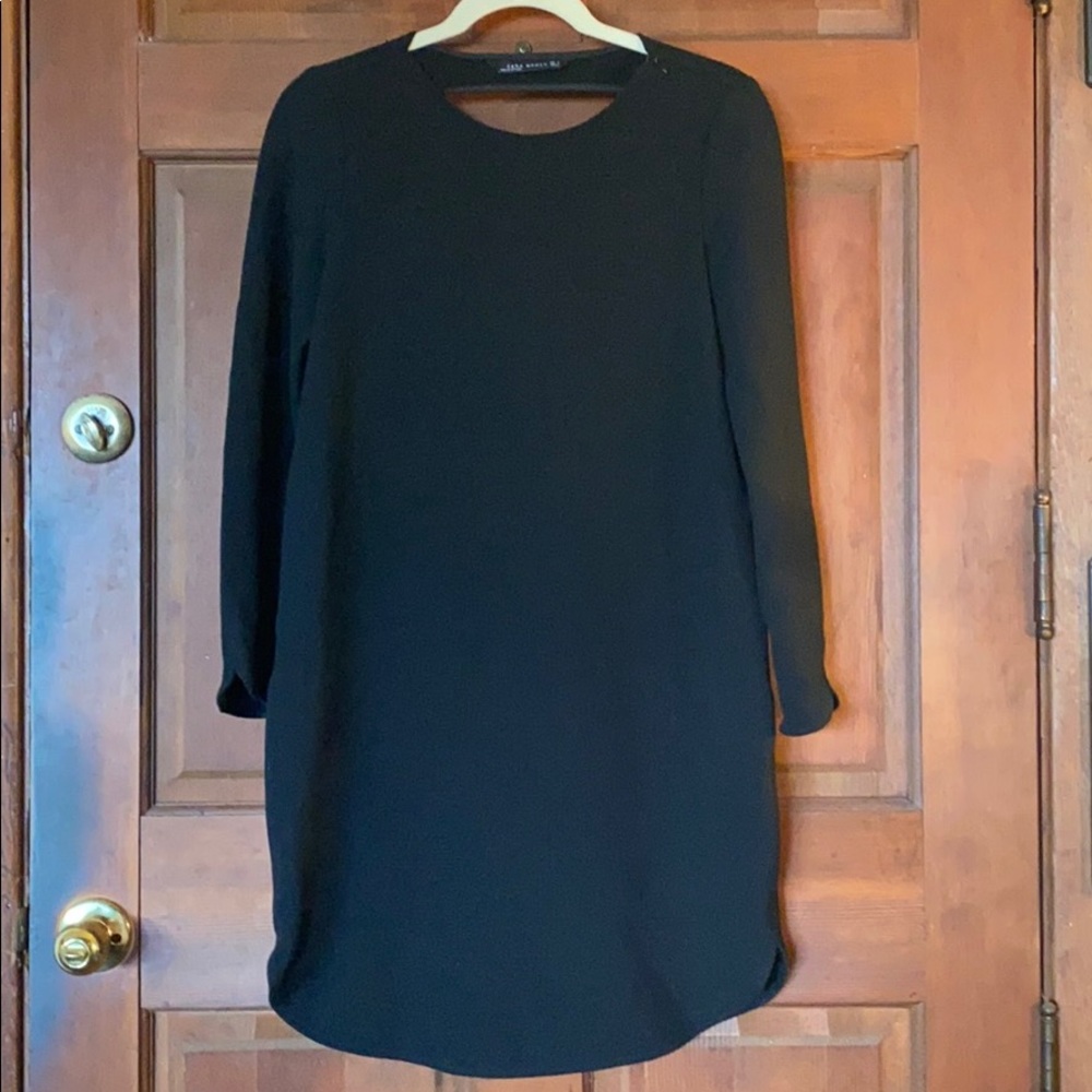 Zara Black Sack Dress